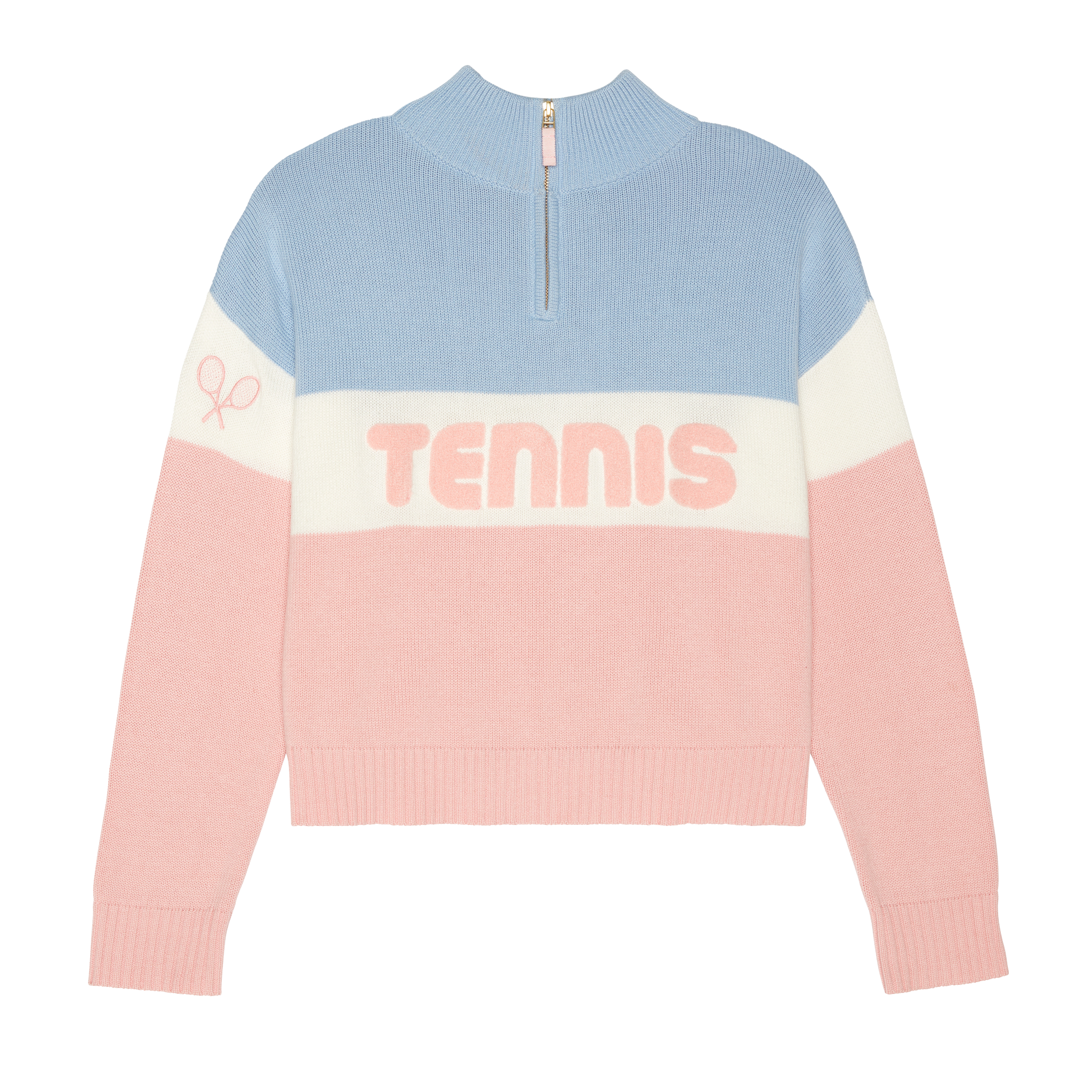 Madison Quarter-Zip Sweater - Colorblock – Ellsworth & Ivey