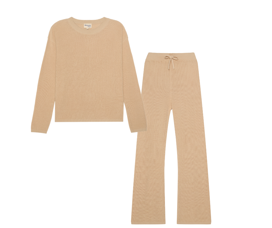 Adeline Knit Set - Sand