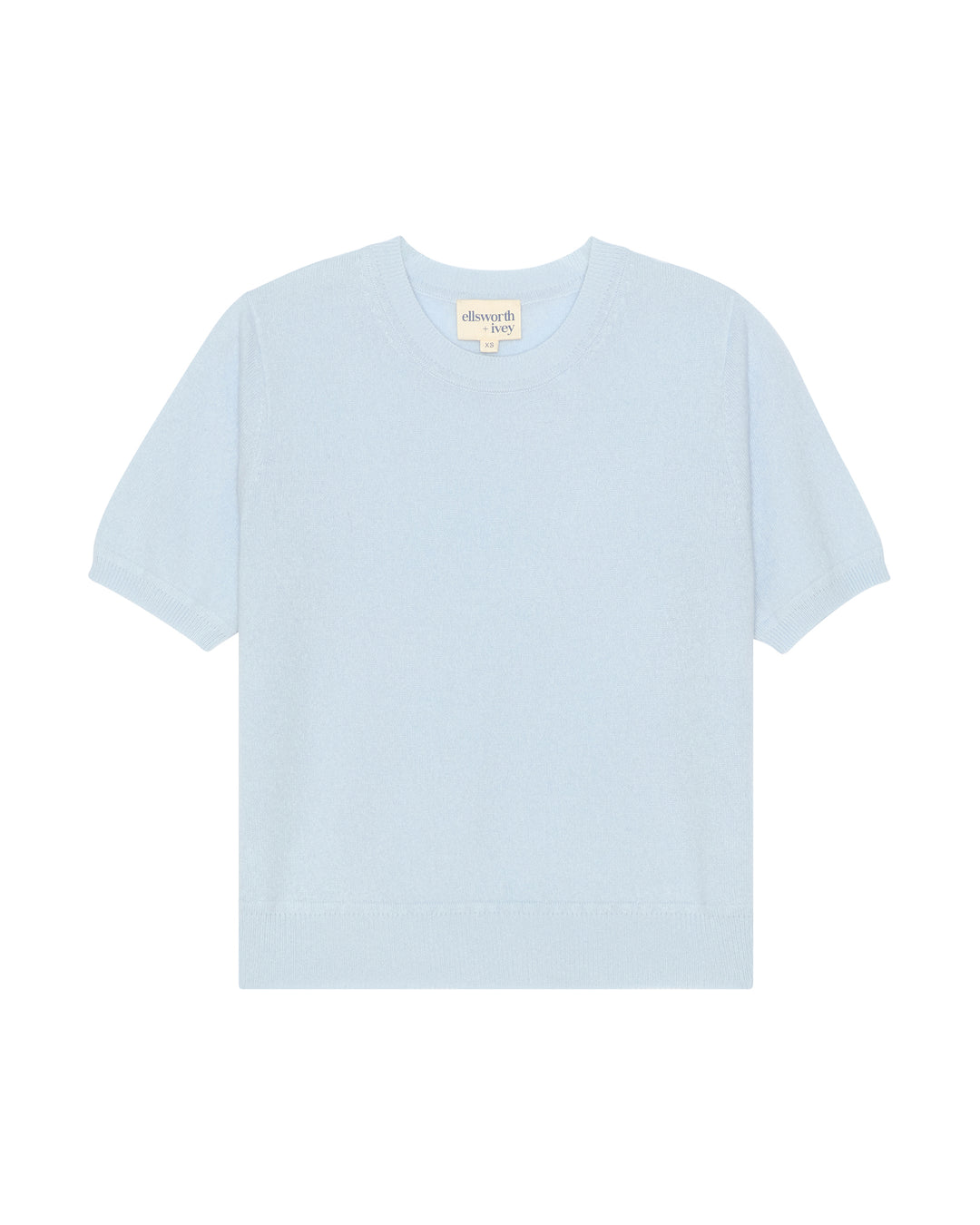 Avery Short Sleeve Cashmere Sweater