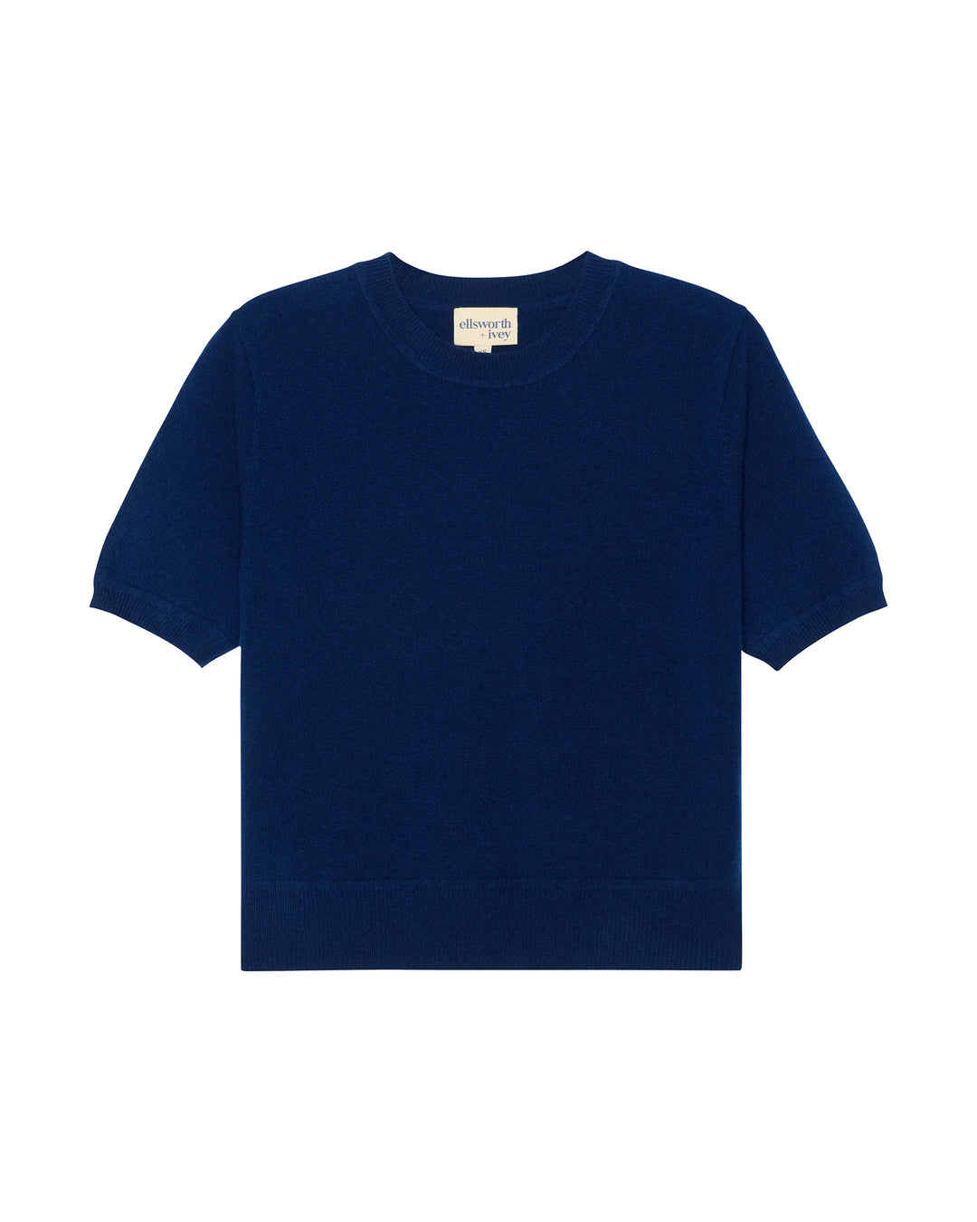 Avery Short Sleeve Cashmere Sweater