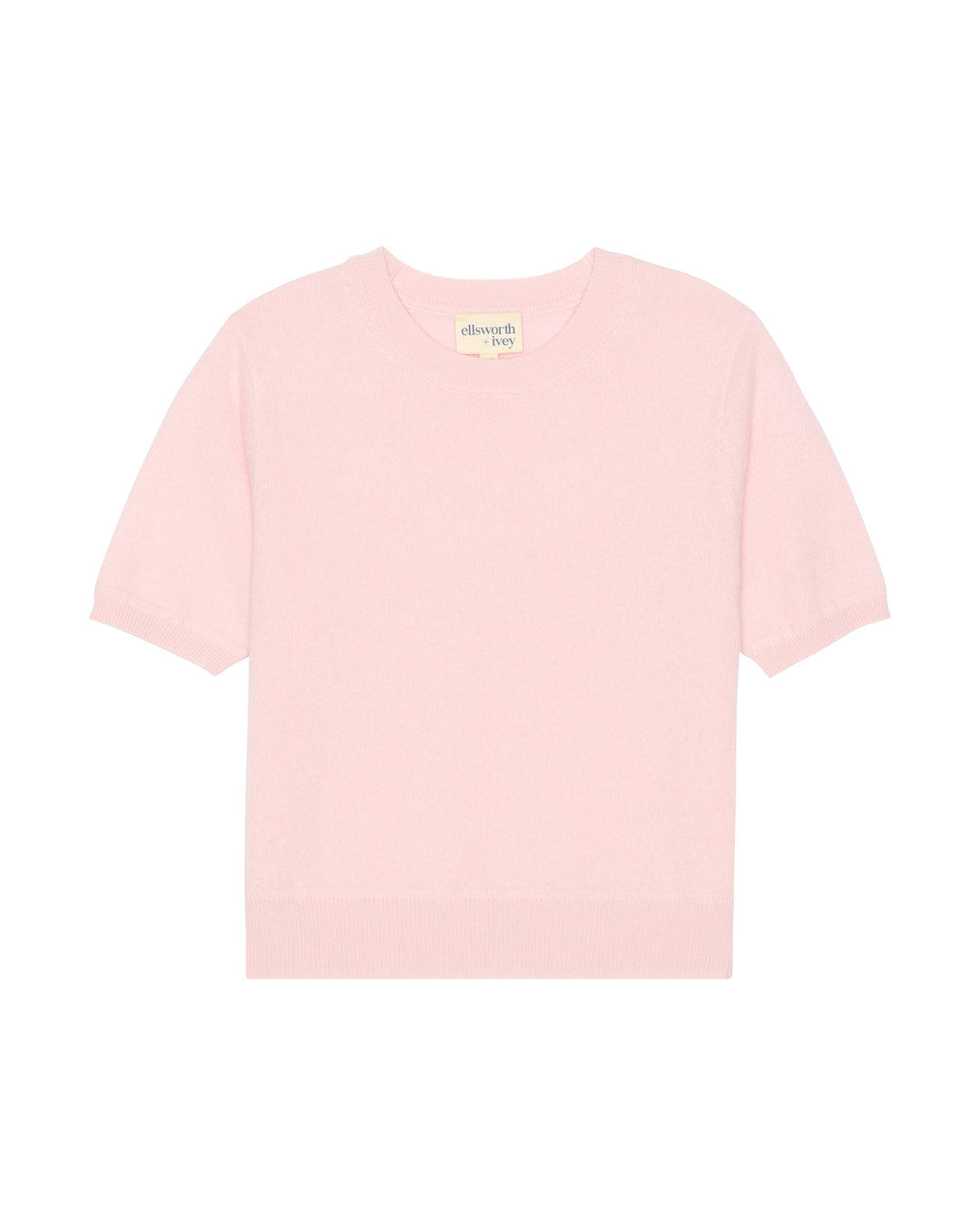 Avery Short Sleeve Cashmere Sweater
