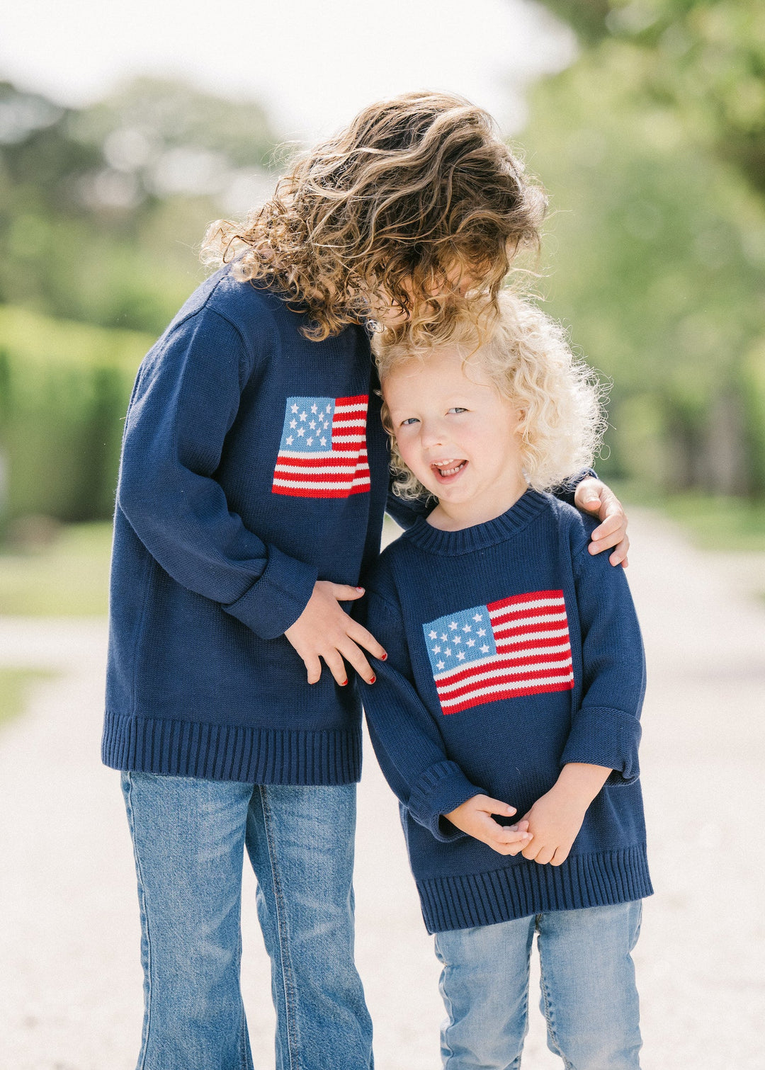 Kids Classic Crew - American Flag