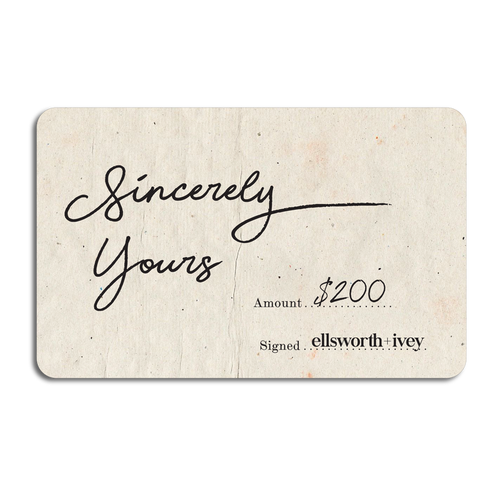Ellsworth + Ivey Gift Card
