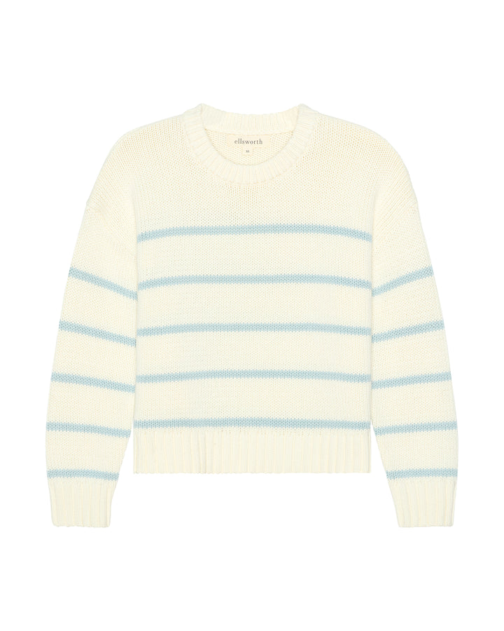 An ivory cream-colored knit women&