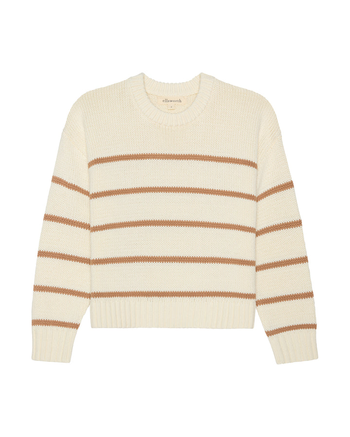An ivory off-white knit women&
