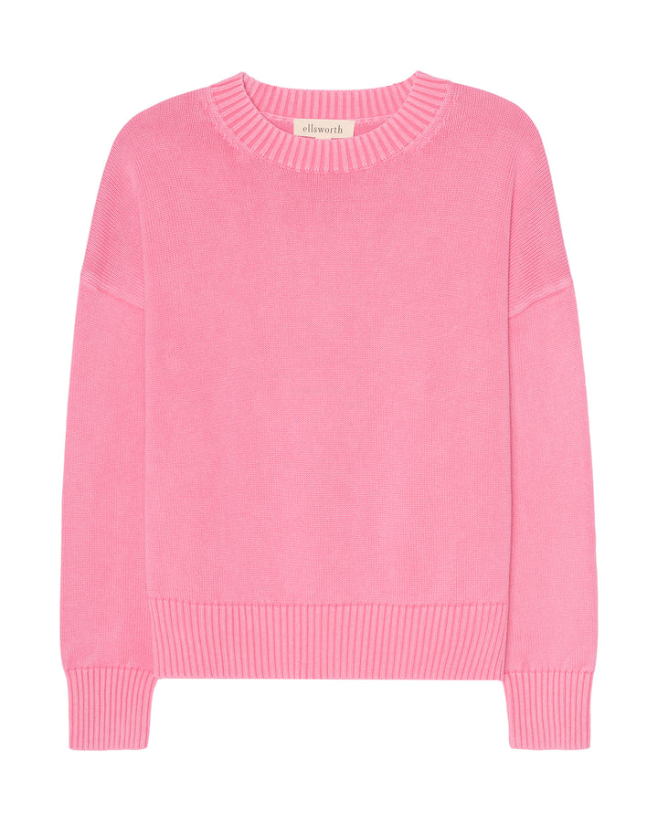 A light pink crewneck women&