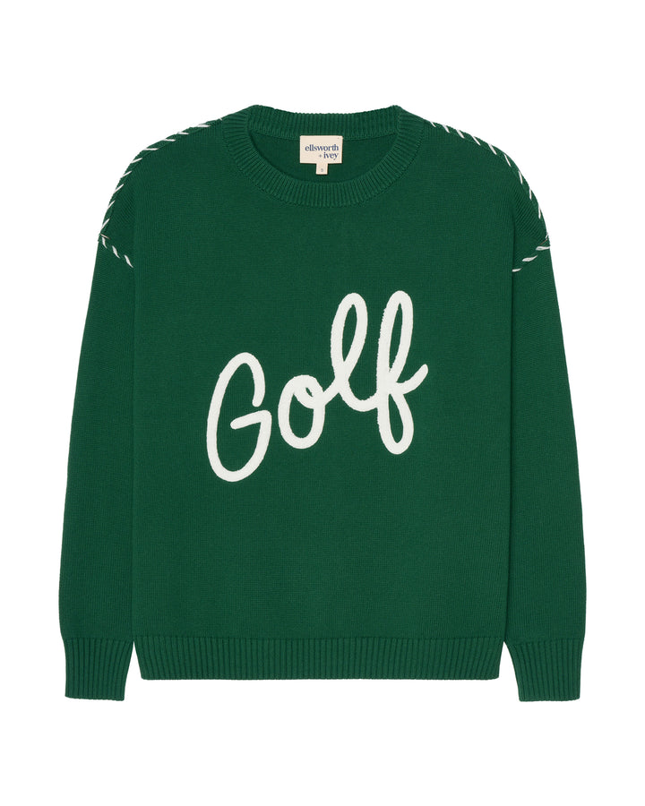 A green knit women&