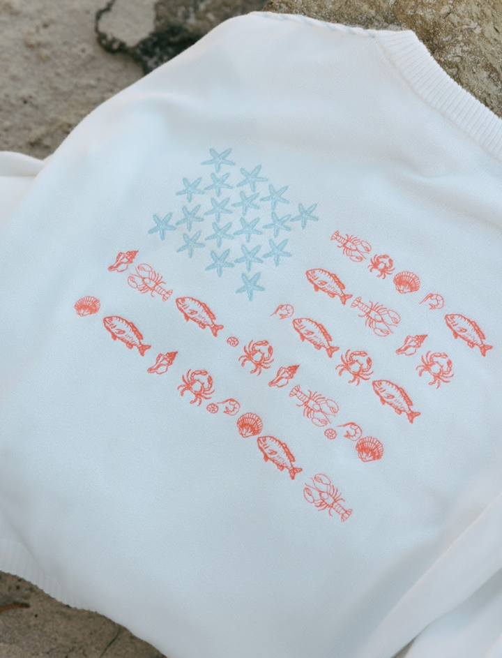 Riley Crew - Stars and Shells Flag