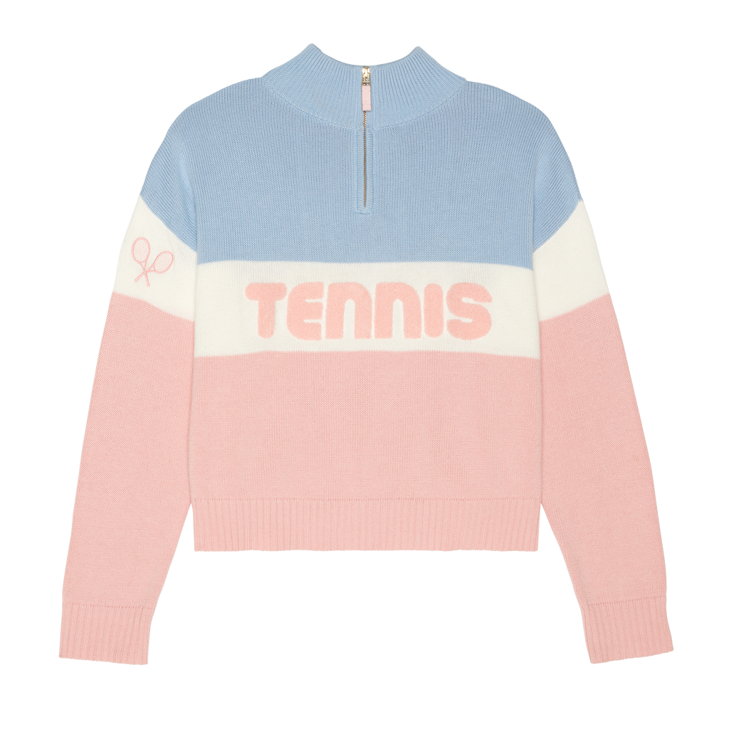 Madison Quarter-Zip Sweater - Colorblock – Ellsworth & Ivey