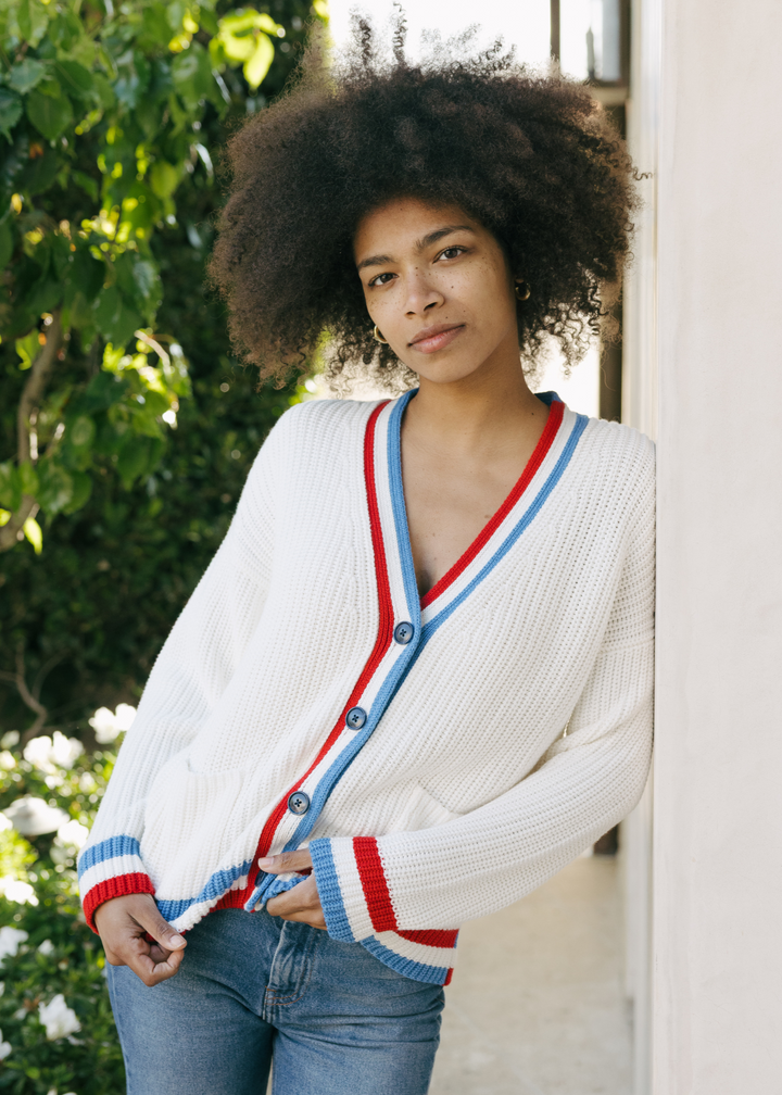 Billy Knit Cardigan - America – Ellsworth & Ivey