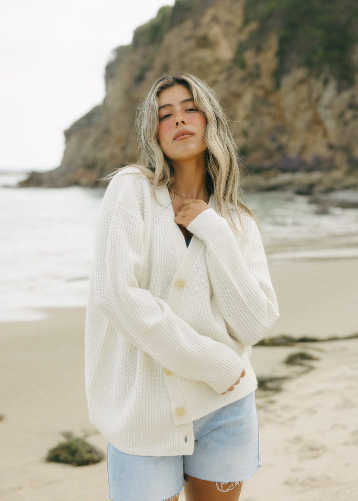 Lilah V-Neck Knit Cardigan
