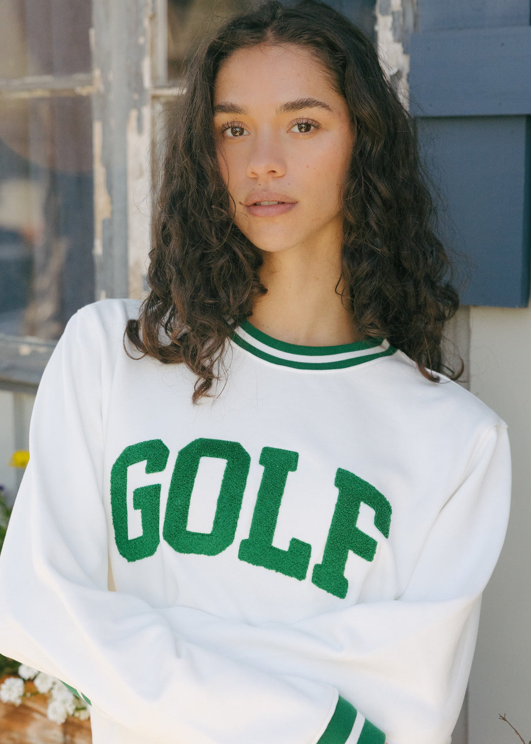 Elle Sweatshirt - Collegiate Golf