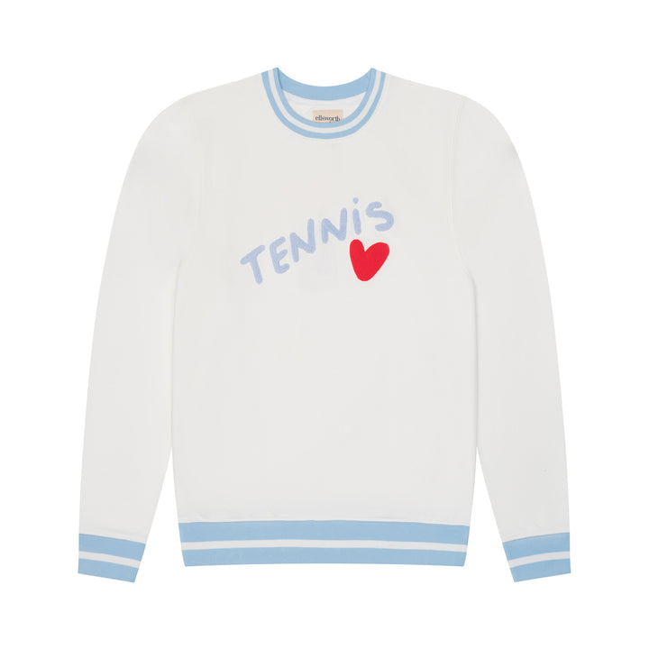 Elle Sweatshirt - Tennis Heart